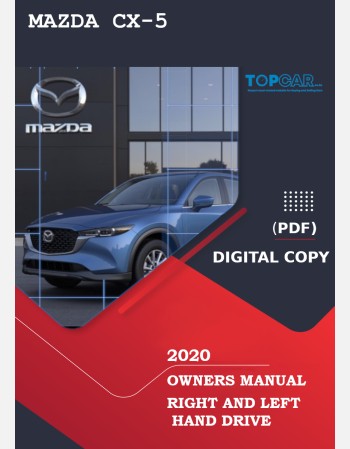 mazda cx-5 2020 owners manual rhd and lhd
